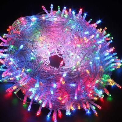 China Lux Waterproof Outdoor Home LED Entrance String Lights Fairy Christmas Halloween Party Wedding Holiday Decoration for sale