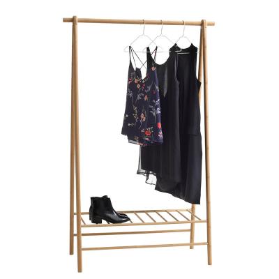 China Minimalist Wholesale Customized High Quality Simple Folding Drying Rack Hangers For Hanging Clothes for sale