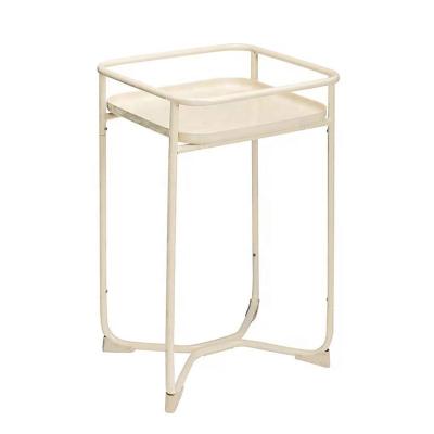 China Modern Industrial Nordic Viable Style Metal Side Table For Living Room Flower Pot Shelf Rack for sale