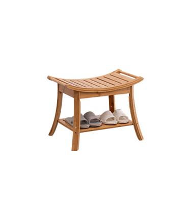 China Fashion Modern Wholesale Wooden Shoe Stool Simple Changing Small Stool With Multifunctional Porch Household Stool With Storage for sale