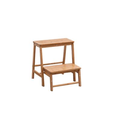 China Insulation Ladders Factory Direct Sale High Quality Wooden Double Step Stool Wooden Bench Chair Foot Step Stool Modern Toilet Stool for sale