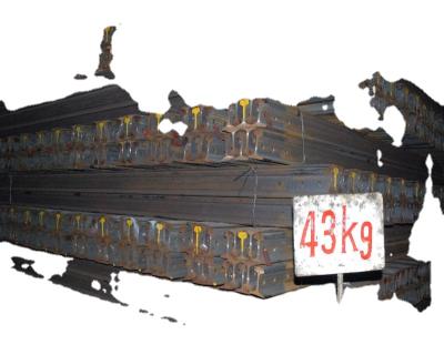 China Operating & Rail 43kg , Heavy Industry Standard Heavy Steel GB Rail Track for sale