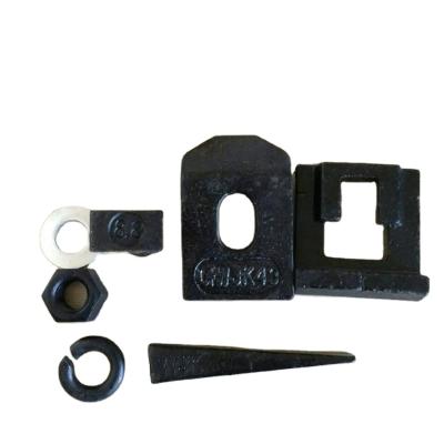 China Rail Fastener Rail Clip Steel Rail Clamp for sale