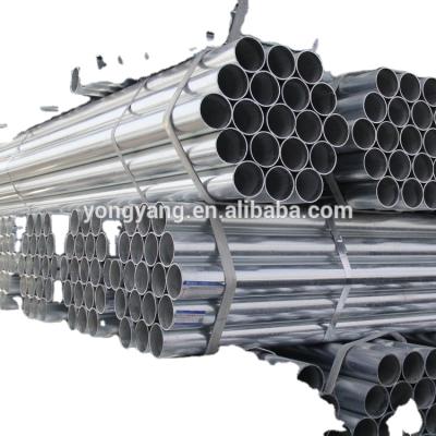 China Liquid Pipe DN15-DN200 Hot Dip Galvanized Steel Pipe For Construction Pipes for sale