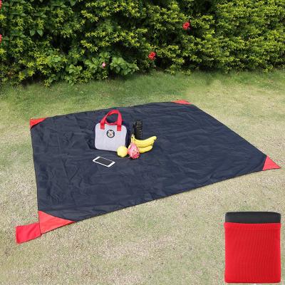 China Picnic Ripstop Nylon Waterproof Fit In Pocket Small And Lightweight Outdoor Compact Pocket Blanket for sale