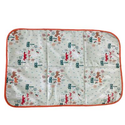 China Newborn Babies PEVA EPE 240D Oxford Hospital Hospital 3 Layers Stitched Printed Waterproof Urine Pad for sale