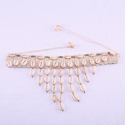 China FASHIONABLE Bohemian Shell Necklace Simple Alloy Shell Irregular Combination Hot Selling Pendant Necklace For Women for sale