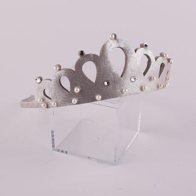 China Hair Accessories Crown Cute Headband Kids Birthday Party Tiaras Headband Headband Hair Accessories For Girl for sale