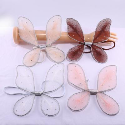 China Party Props Kids Costume Butterfly Angle Wing Pink Fairy Angel Wing For Party for sale