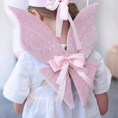 China Fashion butterfly girls fairy angel or butterfly wings accessories butterfly make girls crazy fairy wings for sale