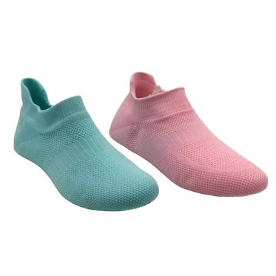 China POLYESTER FIBER low price ready to ship creative mens anti slip soccer shoes bump uppers for sale