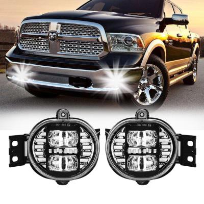 China For Dodge Ram 70w LED Fog Light Lamp For Dodge Ram 1500 DRL Black 2002 - 2008 / Chrome Passing Lamps For 2004 Dodge Durango 2nd Generation for sale