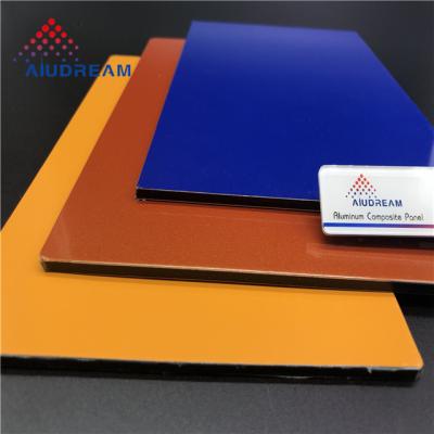 China Modern Aluminum Composite Fire Resistant Material Wall Panel 4mm Aluminum Decorative Panels for sale