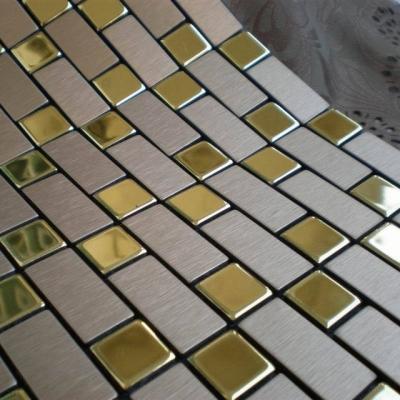 China Decorative Material Aludream 1220x2440mm Gold Mirror Coated Aluminum Composite Panel ACP Sheet 3mm Thickness For Interior Wall Cladding for sale