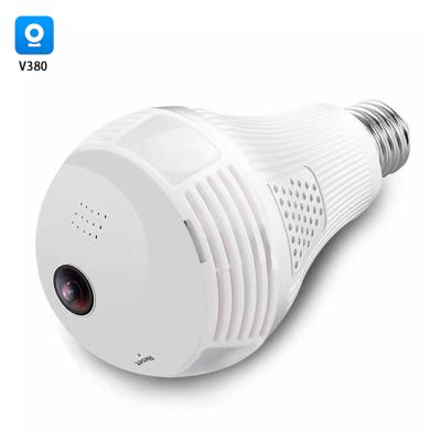 China NIGHT VISION Home Surveillance System CCTV Camera Wifi Smart E27 LED Small Bulbs Hidden Recording Cam 360 Video Camera Wireless Bulb for sale