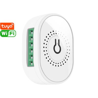 China Tuya BLE Light Switch Module 10A 16A Relay 2 Strip Alexa Google Assistant Timer Wall Wireless Smart Switch Module Easy Installation 3 WiFi Way for sale