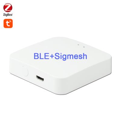 China Zigbee 3.0 Tooth Gateway Blue Hub For Gateway Tuya Zigbee BlE SIG Mesh 3.0 WiFi Smart Home Automation Controller Mini Hub Alexa Google Assistant IoT Gateway iot Solution Provider for sale