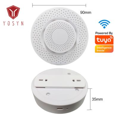 China Ozone Sterilization Machine 5-in-1 WiFi Tuya Multifunctional Formaldehyde Carbon Dioxide VOC Carbon Dioxide Temperature Humidity Sensor Smart Alarm Detector for sale