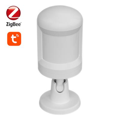 China Tuya Zigbee Smart Home Wholesale Linkage PIR Infrared Human Body Motion Detector Wireless Alarm System Sensor for sale