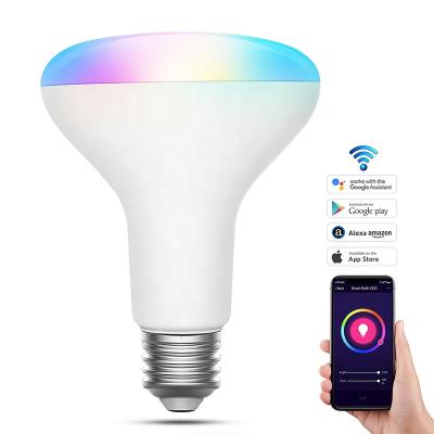 China Wifi Smart APP LED Light Bulb Smart Home RGB Remote Smart Home RGB Color Alexa E27 E26 Tuya Led Wifi Light Smart Bulb for sale