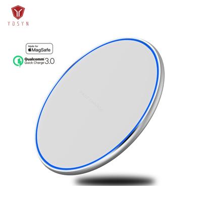 China Smart Match Quick Charge 2021 Hot Sales X8 Qi Pad 10W 15W Fast Magnet Charger Wireless Charger For iPhone/Samsung/Huawei/Xiaomi for sale