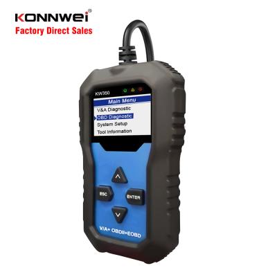 China For Konnwei Cars OBD2 Full Factory KW350 Original Car Diagnostic Tool OBD2 System Engine Scanner For VW For Audi for sale