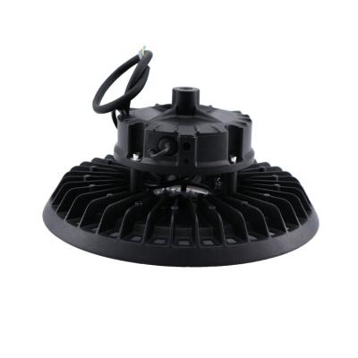 China High bright stadium nature light ip65 170lm/w UFO led high bay low bay light fixture 100 watt 150w 200w for sale