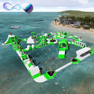 China Outdoor Water Fun Inflatable Water Park Inflatable Water Park Lake Water Park Inflatable Water Park for sale