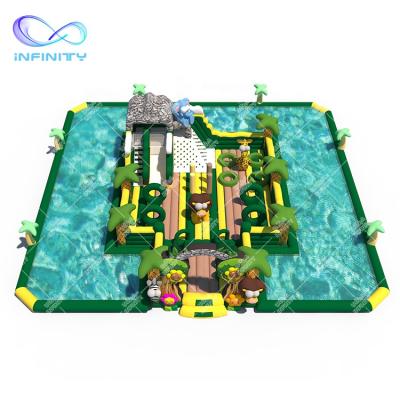 China Sports Park Factory Price Giant Inflatable Splash Water Park Amusement Water Park Games Water Park Playground On Land for sale