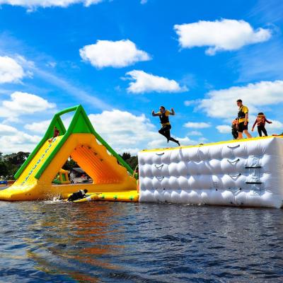 China Baysports Fun Water Play Equipment Interesting Outdoor Inflatable Outdoor Safe Park Inflatable Kids Commercial Water Slide for sale