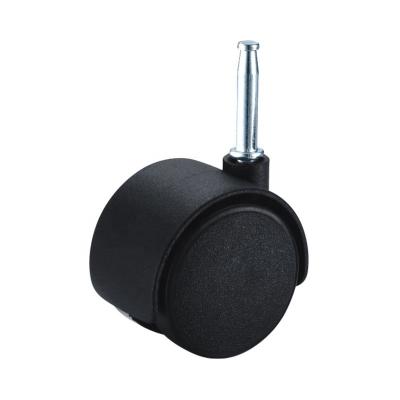 China Furniture 2 Inch Long Insert Pin Type Furniture Caster Nylon Pin Wheel for sale