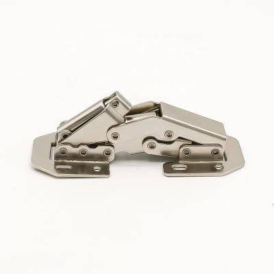 China Modern Iron Frog Easy Mount Hinge For Wooden Door 90 Degree Damper Concealed Hinges for sale