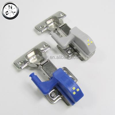 China Modern Cabinet Hinge LED Light With Battery Clip Led Light Hinge for sale