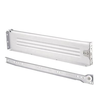 China Modern 86mm Panel Drawer Slides Metal Box Drawer Slides 86mm FGV Slides for sale