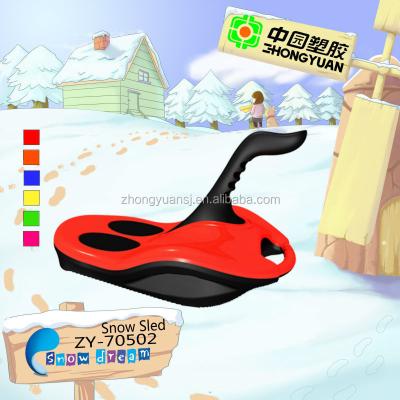 China Outdoor snow sledding NEW 2012 plastic type outdoor kids sleds for sale