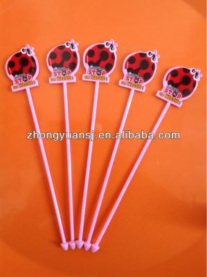 China 2022 disposable holloween plastic cocktail stirrers for sale