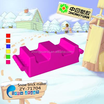 China Outdoor Plastic Winter Kids Snow Block Toys for sale