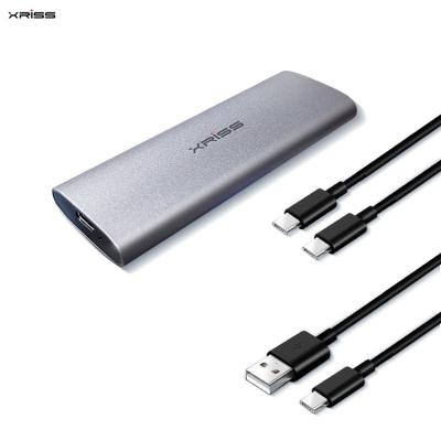 중국 알루미늄 SSD 외부 하드 드라이브 장 M.2 NVME SATA 듀얼 프로토콜 USB 3.0 판매용