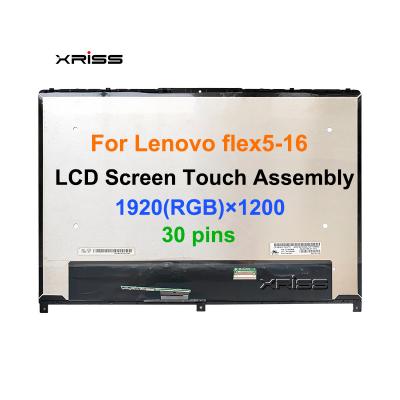 China 16.0 inch touchscreen voor Lenovo IdeaPad Flex 5-16 Series Flex 5 16ALC7 16IAU7 Display Assembly FHD 1920x1080 Te koop