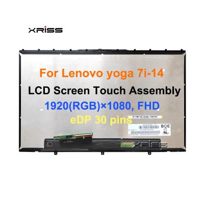 China Para Lenovo Yoga 7-14ACN6 7-14ITL5 Display LCD de computadora portátil con pantalla táctil 5D10S39740 5D10S3 en venta