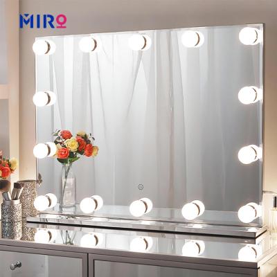 China 80*60*25CM Large HD Dressing Table Mirror Stainless Steel Primary Color Personalized Dressing Mirror Large for sale