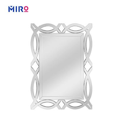 China Large Contemporary Modern Mounted Mirrors Home Decor Hanging Wall Mirror Art for sale