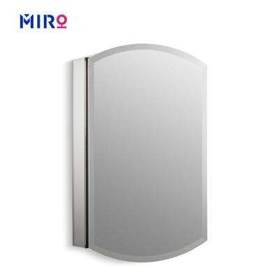 China Manufacturer Wholesale Modern Steel Hot Selling Modern Storage Bathroom Cabinet With Mirror for sale