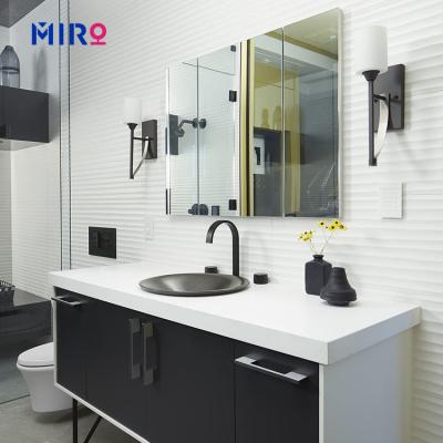 China Factory Direct Sale Modern Mirror Cabinets Wall Mount Bathroom Vanity Cabinets With Storage Work Waterproof for sale