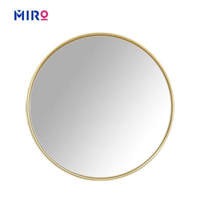 China Professional Custom Box Bathroom LargeMetal Metal Frame Magnifying Wall Mounted Mirror Circular With for sale