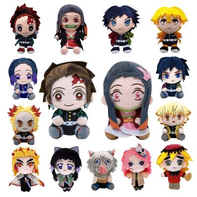 China Amazon Demon Slayer 19-21CM Plush Doll Eco-friendly Hot Character Other Toys Baby Cartoon Plush Toys Kids ToyHot Selling Products for sale