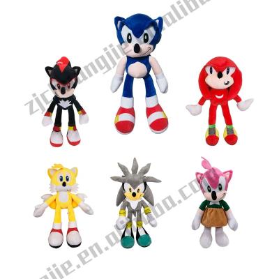 China 7-14 Years Amazon Sonic Plush Toy 20-45cm Super Hot The Hedgehog Sonic Stuffed Plushie Pendant Sonic Doll Cartoon Character for sale