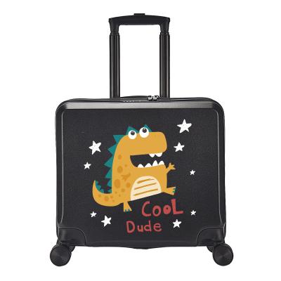 China ABS Kids 19 Inch ABS Trolley Bags Travel Spinner Luggage Customizes Logo 360 Wheeled Trolley Suitcase With TSA Lock for sale