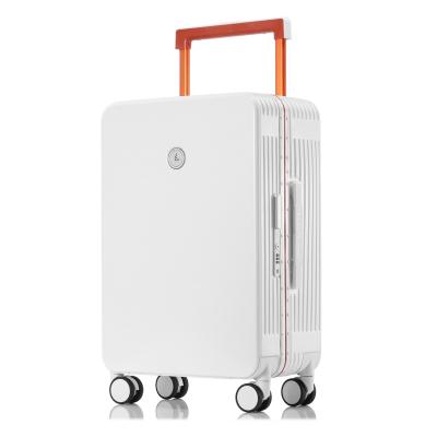 China New Cool ABS Wide Trolley Small Suitcase High Quality Large Capacity Luggage For Women Men With TSA Lock for sale