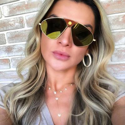 China Fashion Sunglasses 2021 Luxury Female Oversized Oval Sunglasses UV400 High Quality Women Driving Glass Men Polarized Sun Glasses for sale